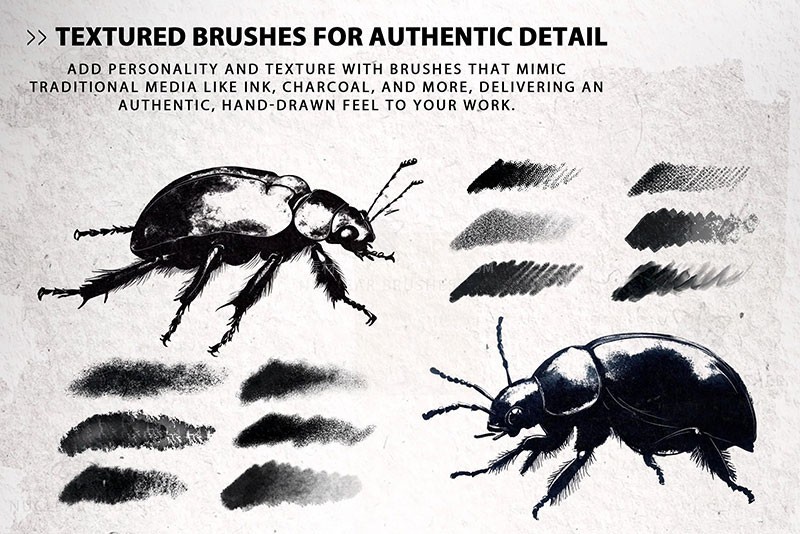 Procreate速涂草图手绘笔刷